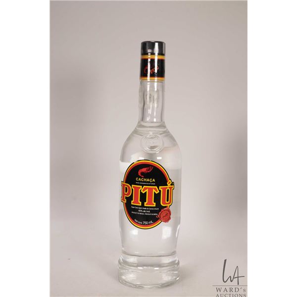 Cachaca / Pitu / Sugar Cane Spirit / 750ml / 40% ABV Note: Alcohol cannot be insured by any courier 