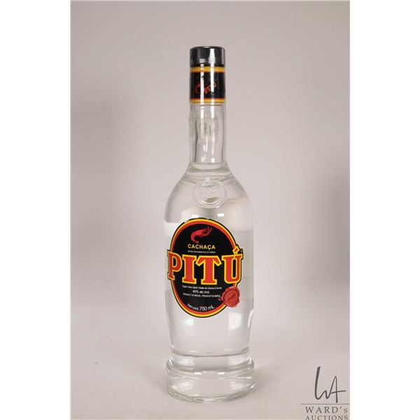 Cachaca / Pitu / Sugar Cane Spirit / 750ml / 40% ABV Note: Alcohol cannot be insured by any courier 