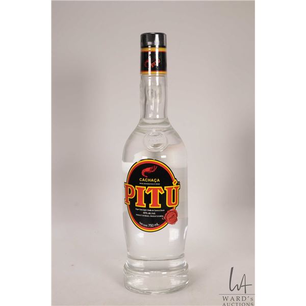 Cachaca / Pitu / Sugar Cane Spirit / 750ml / 40% ABV Note: Alcohol cannot be insured by any courier 