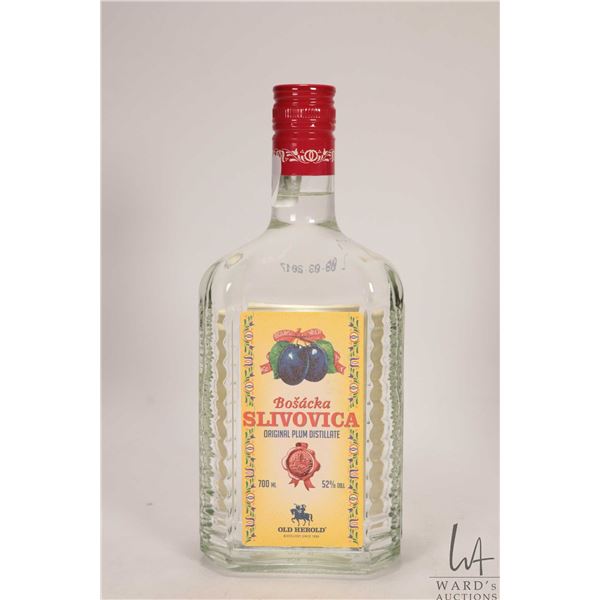 Bosacka / Slivovica / Plum Distillate / 700ml / 52% ABV Note: Alcohol cannot be insured by any couri