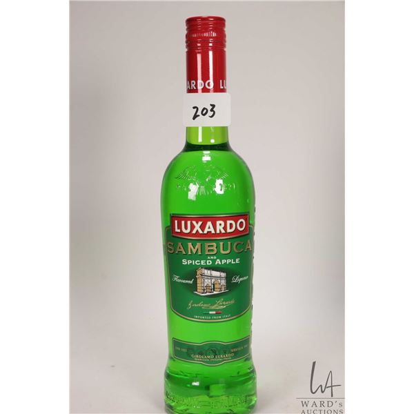 Luxardo / Sambuca and Spice Apple Flavoured Liqueur / 700ml / 38% ABV Note: Alcohol cannot be insure