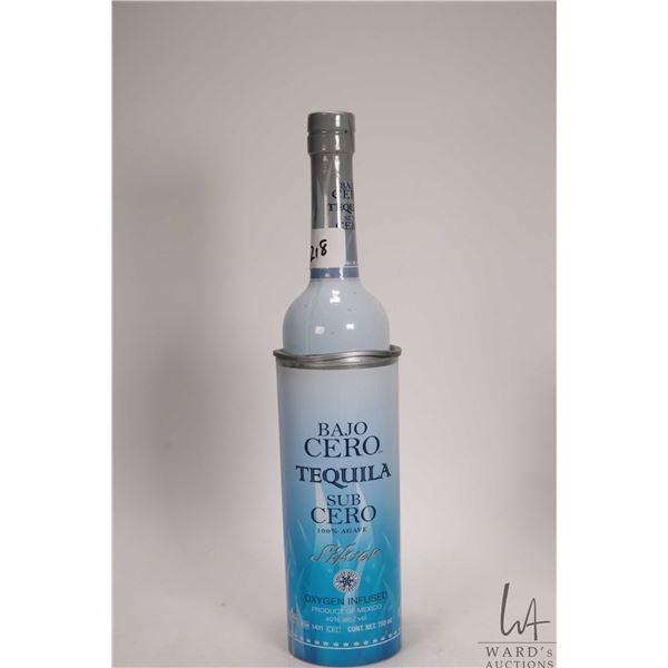 Bajo Cero / Silver / Tequila / 750ml / 40% ABV Note: Alcohol cannot be insured by any courier in Can