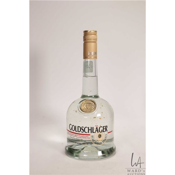 Goldschlager / Cinnamon Schnapps / 750ml / 40% ABV Note: Alcohol cannot be insured by any courier in