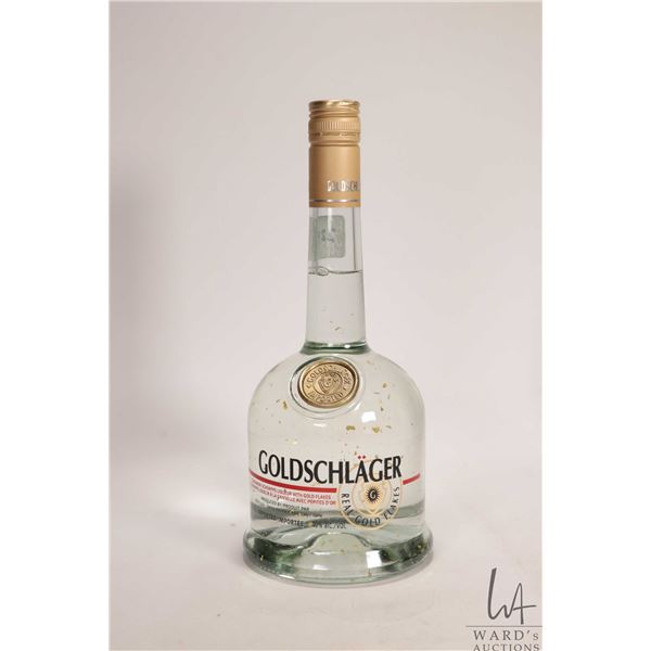 Goldschlager / Cinnamon Schnapps / 750ml / 40% ABV Note: Alcohol cannot be insured by any courier in