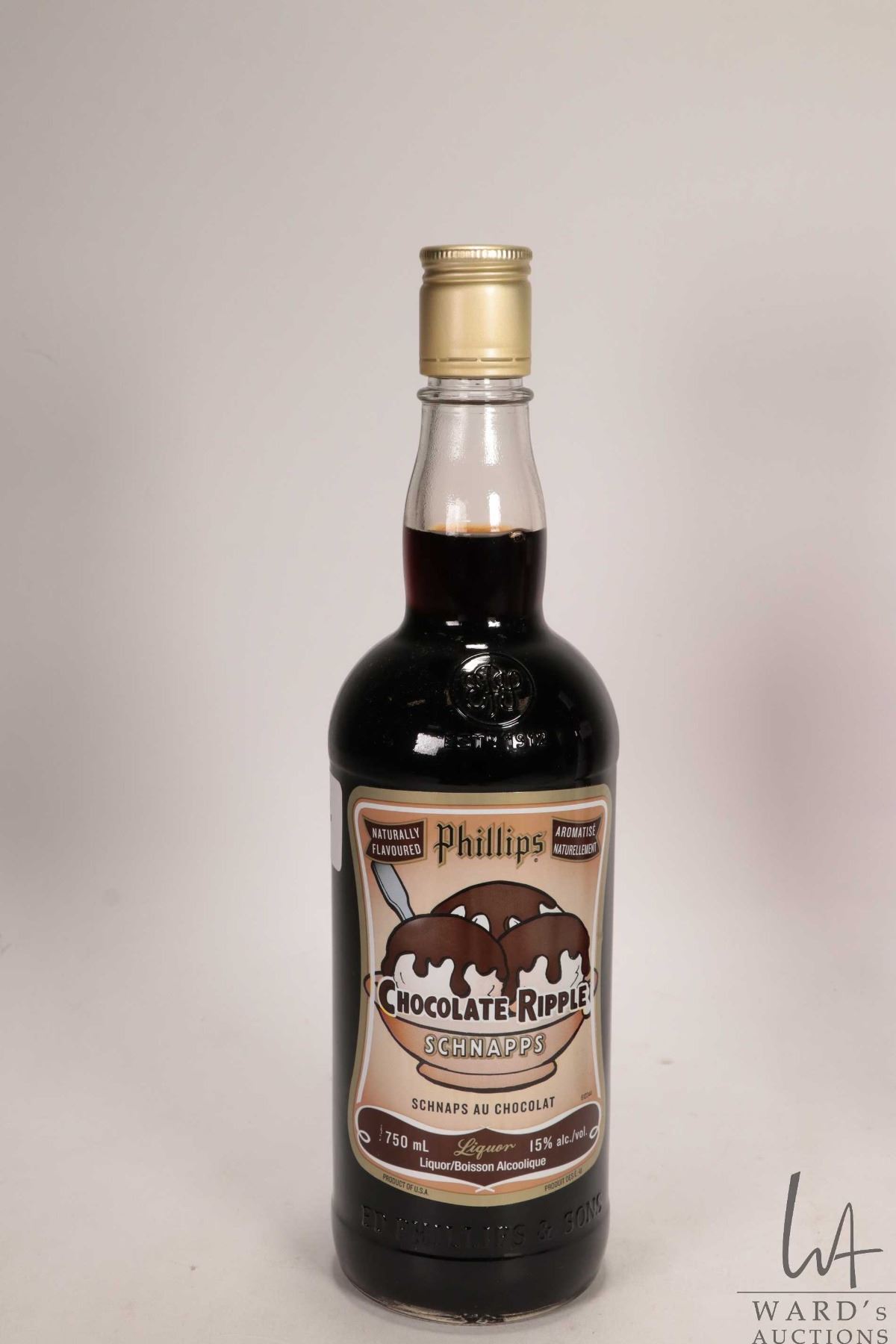 Phillips Butter Ripple Phillips / Chocolate Ripple Schnapps / 750ml / 15% ABV Note: Alcohol ...