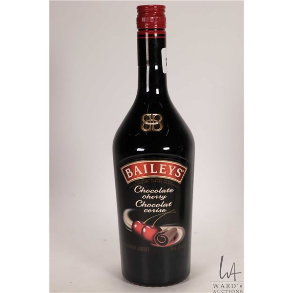 Baileys / Chocolate Cherry Irish Cream / 750ml / 17% ABV Note: Alcohol cannot be insured by any cour