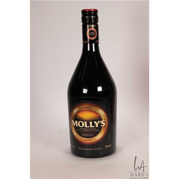 Molly's / Irish Cream Liqueur / 750ml / 15% ABV Note: Alcohol cannot be insured by any courier in Ca