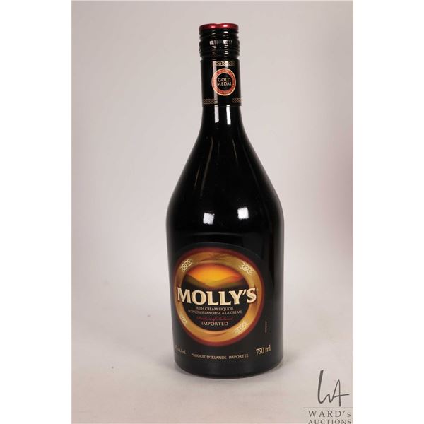 Molly's / Irish Cream Liqueur / 750ml / 15% ABV Note: Alcohol cannot be insured by any courier in Ca