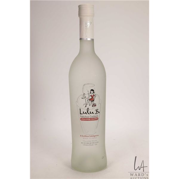 Lulu Bi / Chocolate Martini / 750ml / 15% ABV Note: Alcohol cannot be insured by any courier in Cana
