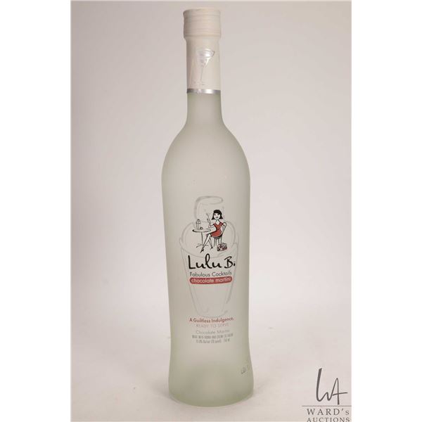 Lulu Bi / Chocolate Martini / 750ml / 15% ABV Note: Alcohol cannot be insured by any courier in Cana