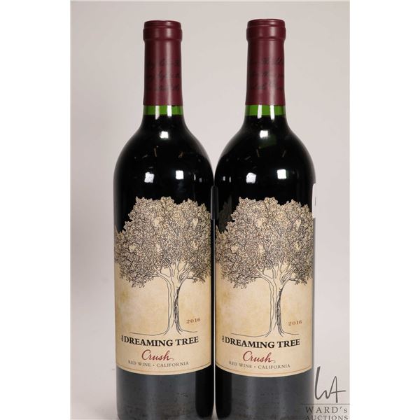 Two bottles of Dreaming Tree / Crush / Red Wine / 750ml / 22.9% ABV Note: Alcohol cannot be insured 