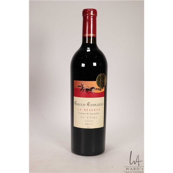 6 bottles of Chateau Camplazens / La Clape / 750ml / 14.5% ABV Note: Alcohol cannot be insured by an