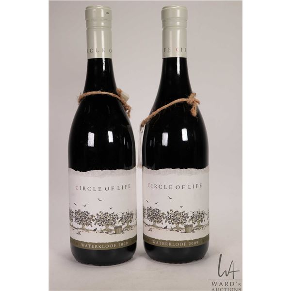 2 bottles of Waterkloof / Circle of Life / 750ml / 14.5% ABV Note: Alcohol cannot be insured by any 