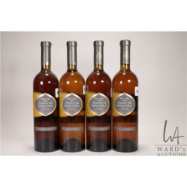 4 bottles of Catarratto / Terre di Ginestra / Sicilia / 750ml / 13.5% ABV Note: Alcohol cannot be in