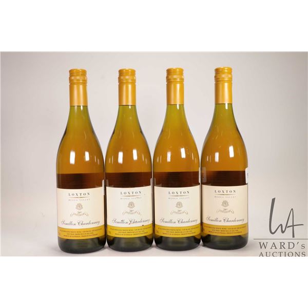 4 bottles of Loxton / Semillon Chardonnay / 750ml / Less than 0.5% ABV Note: Alcohol cannot be insur
