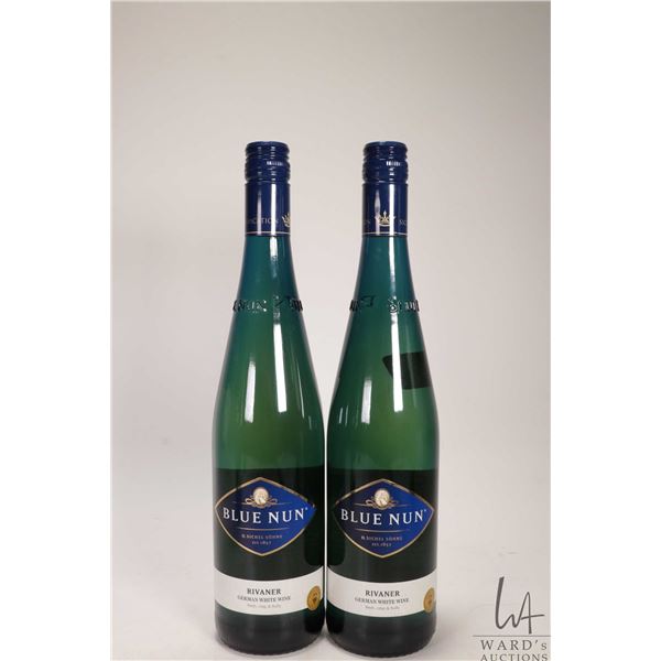 3 bottles of Blue Nun / Rivaner / German White Wine / 750ml / 9.90% ABV Note: Alcohol cannot be insu