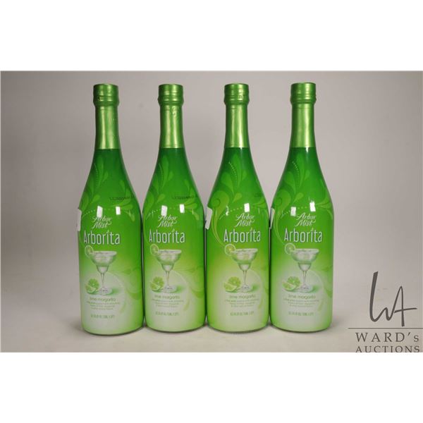 4 bottles of Arbor Mist / Arborita / Lime Margarita / 750ml / 6% ABV Note: Alcohol cannot be insured
