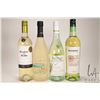 Image 1 : 4 bottles of wine including a bottle of Casillero del Diablo / Sauvignon Blanc / 750ml / 12.5% ABV, 
