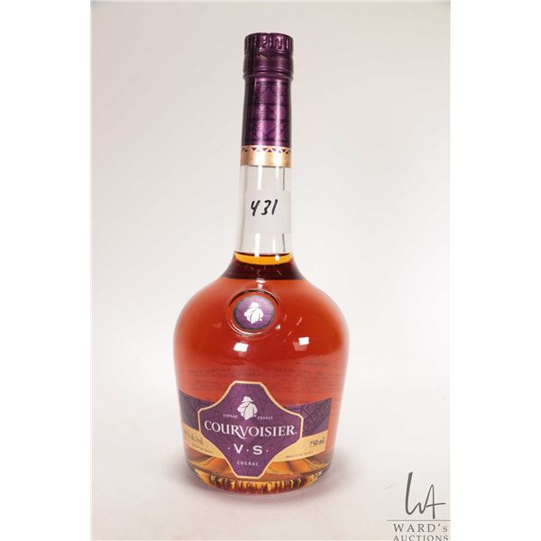 Courvoisier / V.S / Cognac / 750ml / 40% ABV Note: Alcohol cannot be insured by any courier in Canad