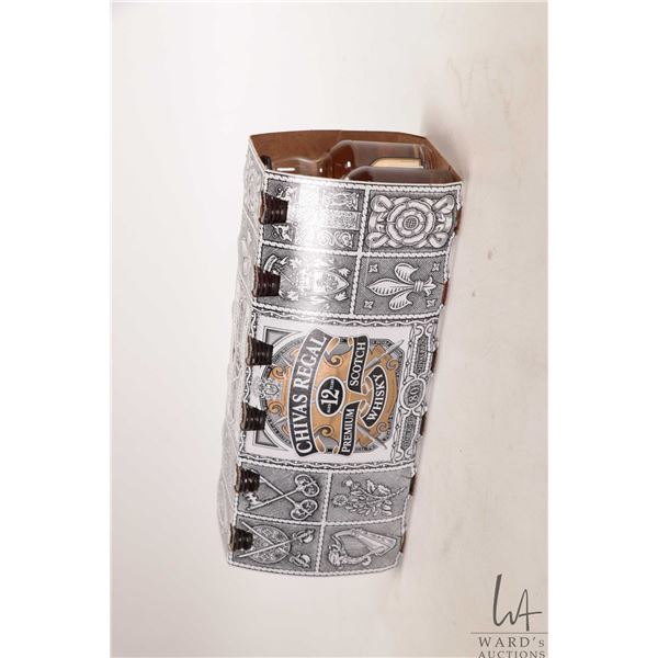 12 50ml bottles of Chivas Regal Scotch Whisky / 40% ABV Note: Alcohol cannot be insured by any couri