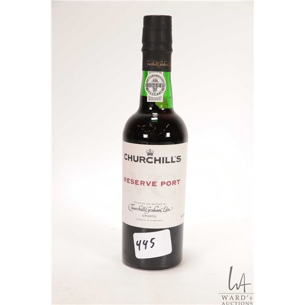 Churchill's / Reserve Port / 375ml / 20% ABV Note: Alcohol cannot be insured by any courier in Canad