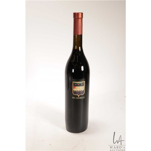 Ricardelle / Cuvee / Olivettes / Vintage 1998 / 750ml / 12.5% ABV Note: Alcohol cannot be insured by