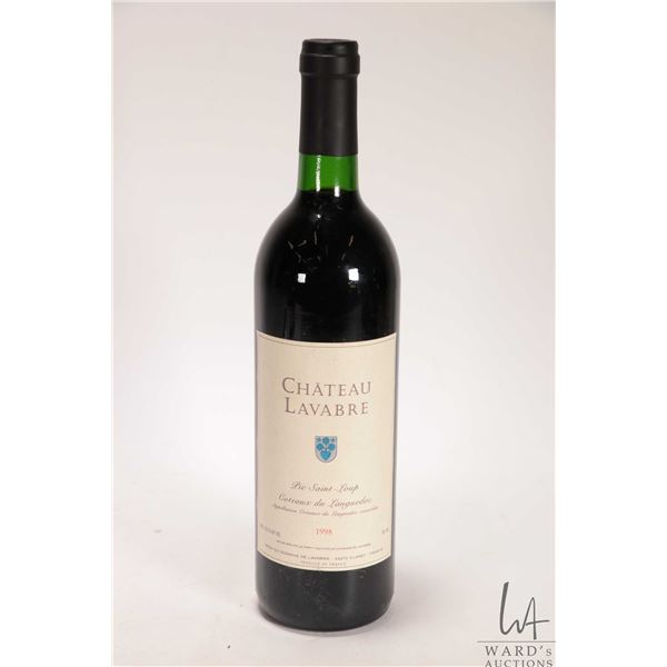 Chateau Lavabre / 1998 Red Wine / 750ml / 12.5% ABV Note: Alcohol cannot be insured by any courier i