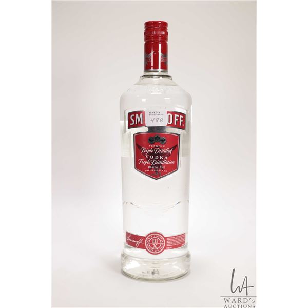 Smirnoff / Vodka / 1.14L / 40% ABV Note: Alcohol cannot be insured by any courier in Canada. Local p