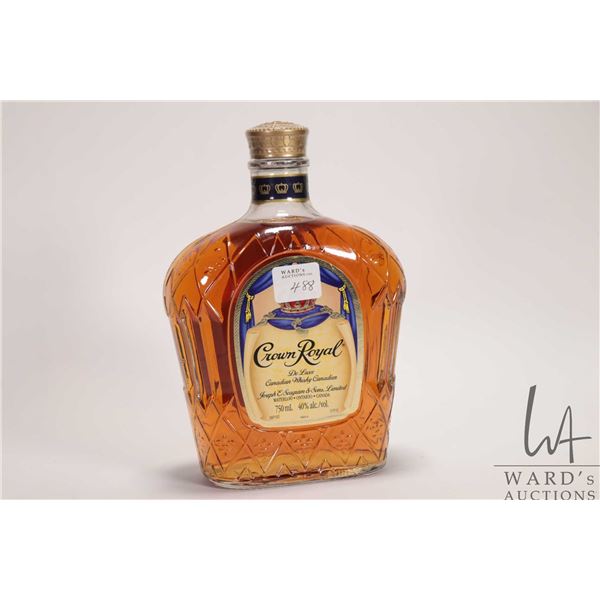 Crown Royal / Canadian Whisky / 750ml / 40% ABV Note: Alcohol cannot be insured by any courier in Ca