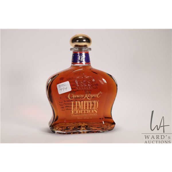 Crown Royal / Limited Edition / Canadian Whisky / 750ml / 40% ABV Note: Alcohol cannot be insured by
