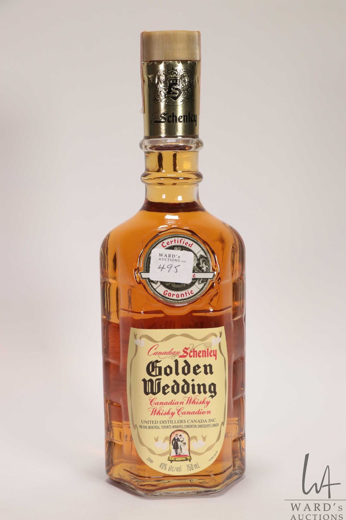 Schenley / Golden Wedding / Canadian Whisky / 750ml / 40% ABV retains ...