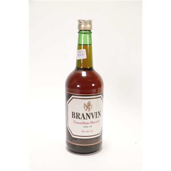 Branvin / Canadian Cherry / 750ml / 20% ABV Note: Alcohol cannot be insured by any courier in Canada