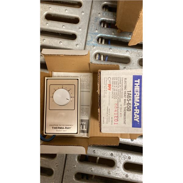 5 THERMA-RAY RADIANT HEATING PANELS FOR T-BAR SUSPENDED CEILINGS