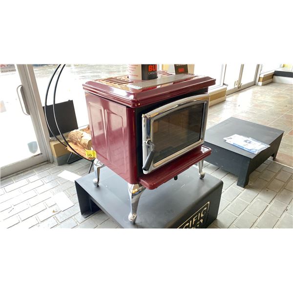 PACIFIC ENERGY VISTA CLASSIC ADERLEA T4 LE WOOD BURNING STOVE.