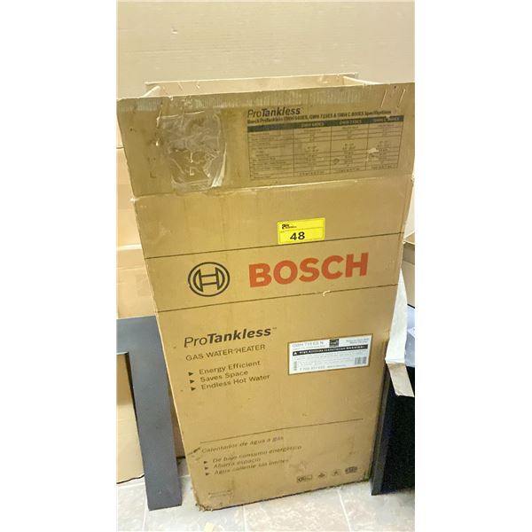 BOSCH TANKLESS GAS WATER HEATER