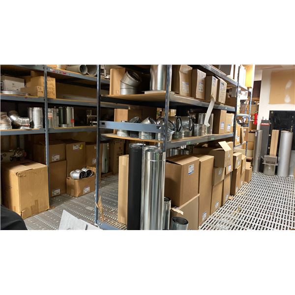 LARGE GROUP OF DURAVENT 4-6 VENTING