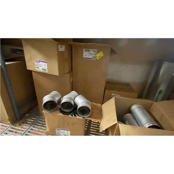 GROUP OF DURAVENT CONCENTRIC VENTING 3-5. PRESSURIZED VENTING. APPROX. 40 PIECES