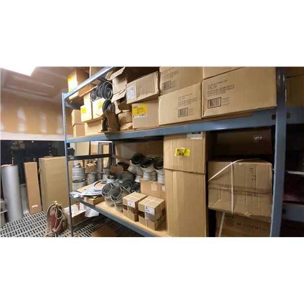 GROUP LOT SECURITY, CHEMINEES VENTING. MOST IS 4". OVER 100 PIECES