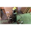 Image 1 : 2 ACETYLENE KITS, TWO TANS, TWO HOSES, ONE TORCH HEAD.