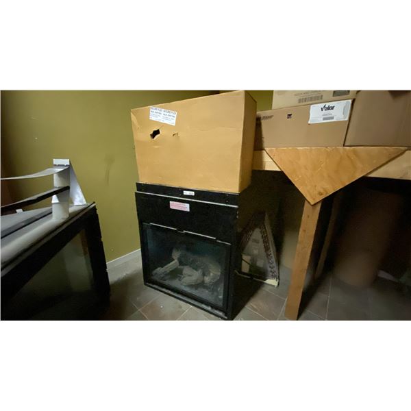 LENNOX MPLD-35NM GAS FIREPLACE WITH VENTING KIT.