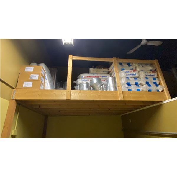 GROUP LOT OF CERTAINTEED INSULATION ON MEZZANINE