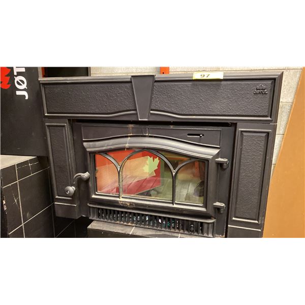 JOTUL C350 WINTERPORT WOOD INSERT FIREPLACE.