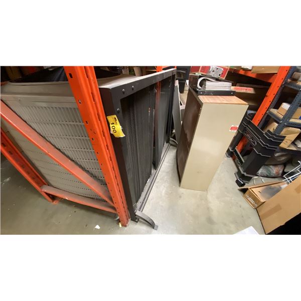 LARGE PORTABLE FIREPLACE SCREEN. 54" X 48"