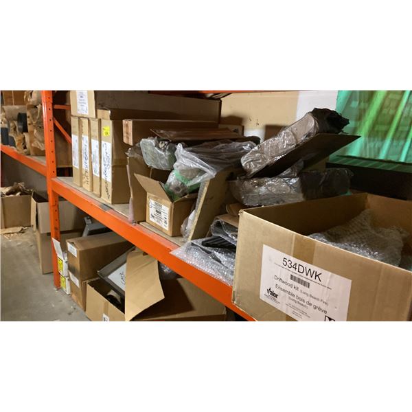 GROUP LOT, 2 SHELVES. MOSTLY VALOR PARTS