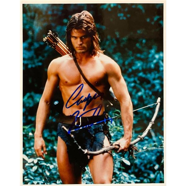 Tarzan and the Lost City Casper Van Dien signed movie photo