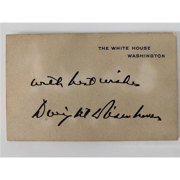 Dwight D. Eisenhower original signature