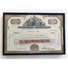 Image 1 : Framed Studebaker Corporation Stock Certificate