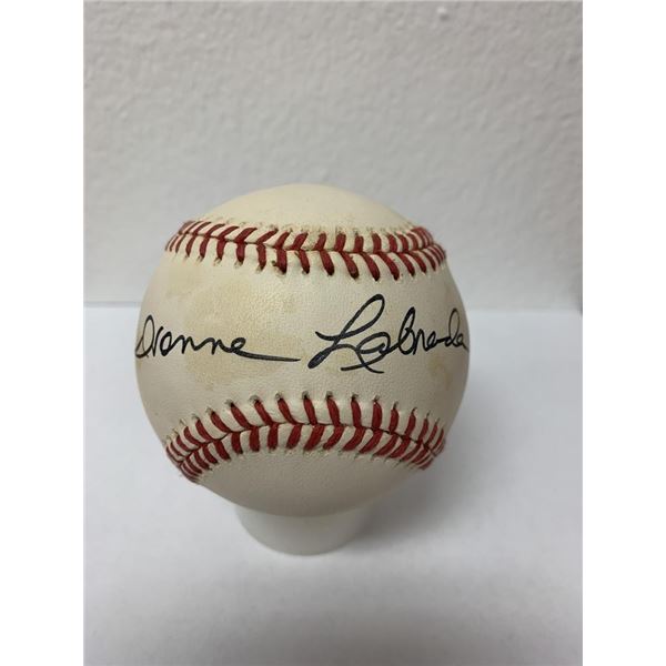 Ivonne Labrada signed baseball