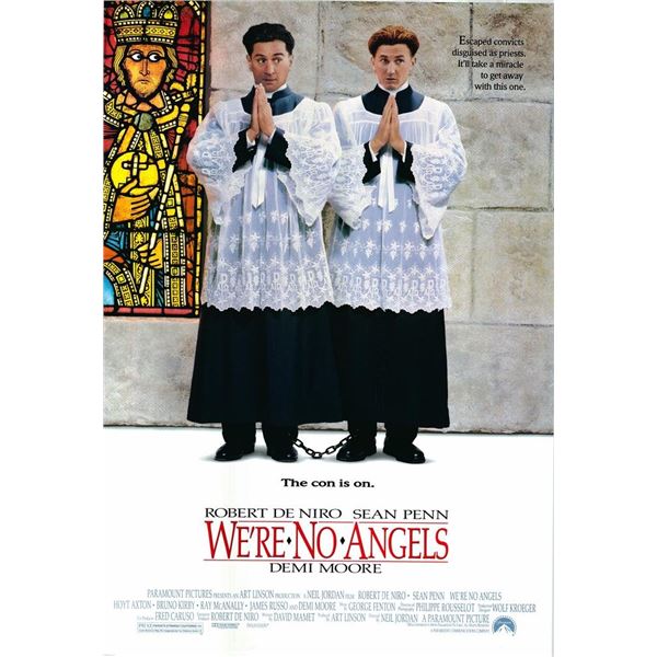 We're No Angels  1989 original vintage movie poster