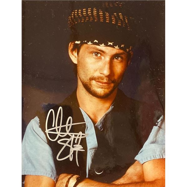 Christian Slater signed photo